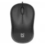 Kabelgebundene optische Maus DEFENDER PATCH MS-759 USB Typ-A, beidhändig, 1000 DPI, schwarz