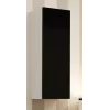 Cama Schrank VIGO 90 geschlossen 90/35/32 weiß/schwarz glänzend