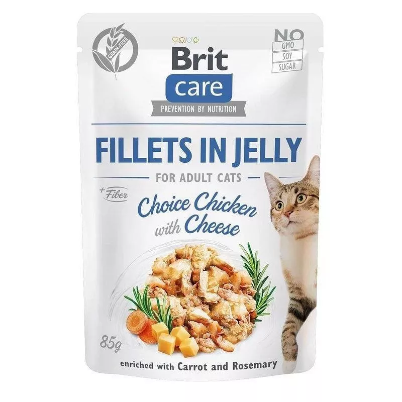 Nassfutterbeutel für Katzen Brit Care FJ Flavour Box in Gelee 12 x 85 g
