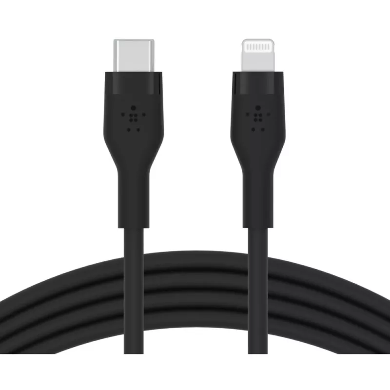 Lightning-Kabel 2m Belkin CAA009BT2MBK USB C auf Lightning Schwarz