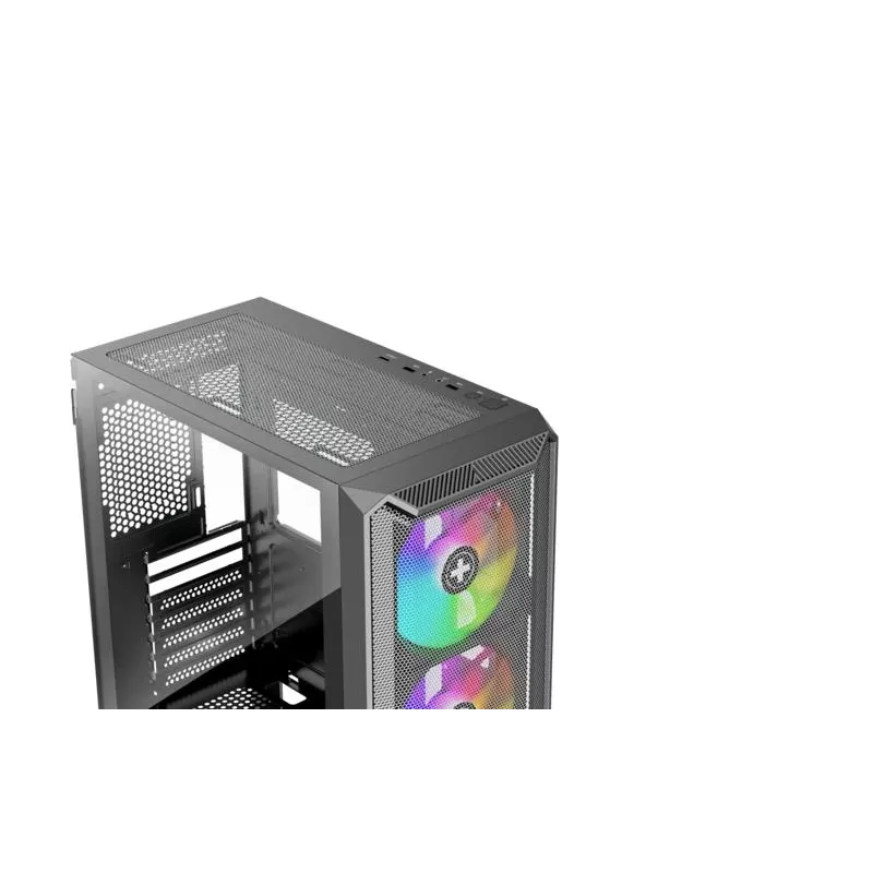 Case|XILENCE|ATX/micro ATX/Mini-ITX|Schwarz|Midi Tower|PC|XG161