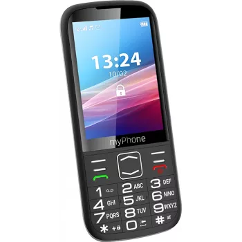 myPhone HALO 4 LTE | Schwarz | 3,5 Zoll | TFT | 128 MB | 64 MB | Dual-SIM | 3G | Bluetooth | Hauptkameraauflösung 2 MP | 2500 mAh