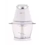 Elektrischer Zerkleinerer CLATRONIC MZ 3579 — 250 W, 1 L, Edelstahlmesser, Eiscrushen, weiß