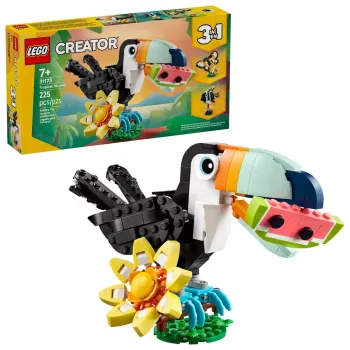 Bauspielzeug LEGO Creator 3-in-1 Wild Animals Tropical Toucan Set 31173