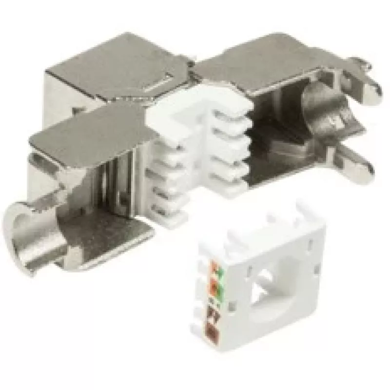 RJ-45-Netzwerkdose LogiLink NK4003 Silber