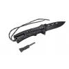 Survival-Messer AZYMUT Survival Fire Starter — feststehendes Campingmesser mit integriertem Feuerstab