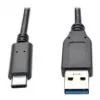 Tripp U428-003-G2 USB-C-auf-USB-A-Kabel (Stecker/Stecker) - USB 3.2 Gen 2 (10 Gbit/s) - Thunderbolt 3-kompatibel - 0,91 m - 1,83 m - USB C - USB A - USB 3.2 Gen 2 (3.1 Gen 2) - Male/Male