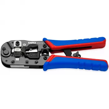 Knipex 97 51 13 Kabelcrimpzange Schwarz, Blau, Rot