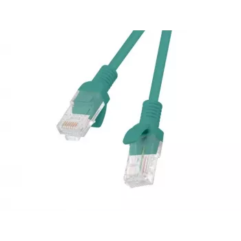 Lanberg Patchcord RJ45, Kat. 5e, UTP, 5m, grün