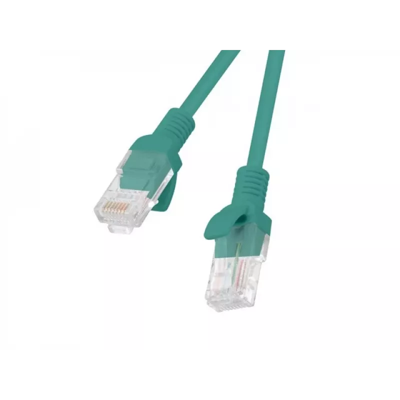 Lanberg Patchcord RJ45, Kat. 5e, UTP, 5m, grün