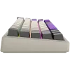 Kabellose mechanische Gaming-Tastatur LORGAR KBP70MW 65%-Layout Beige