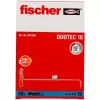 Fischer 537258 Schraubdübel / Wanddübel 50 Stk. Schrauben- & Dübelset 50 mm