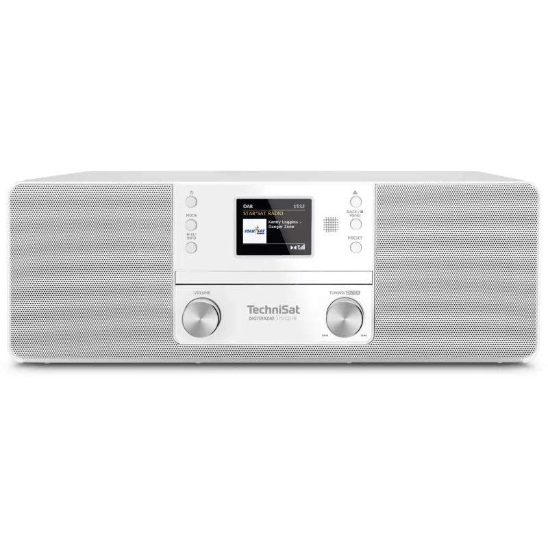 TechniSat DigitRadio 370 CD IR DAB Radio CD / MP3-Player Digital Player Radio Internetradio Bluetooth-Audio-Receiver 10 Watt