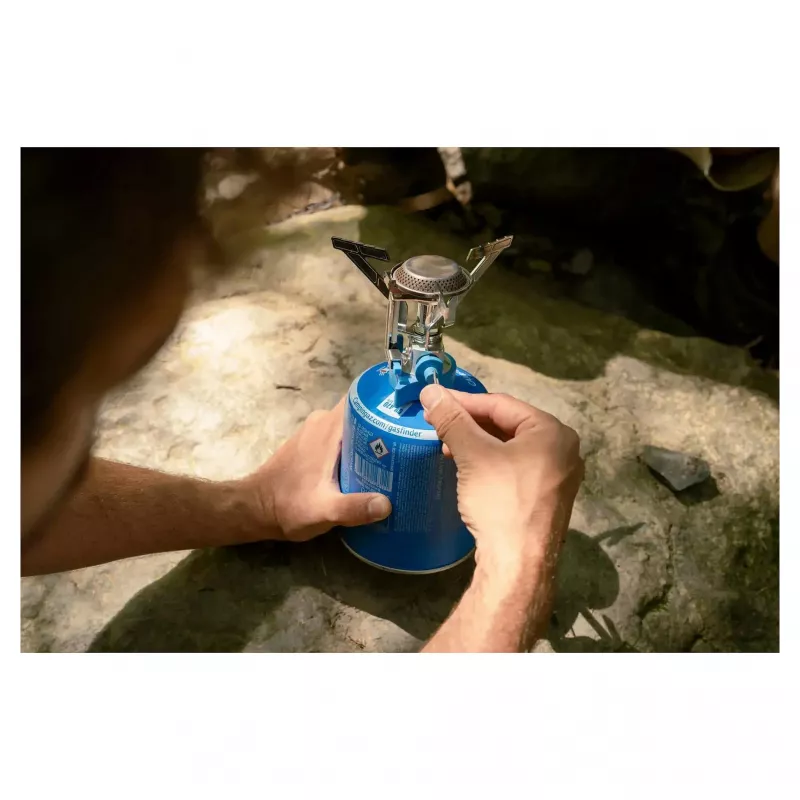 Flüssigbrennstoff-Campingkocher Campingaz 2227139 — einflammig, Erdgas, 240 g, 60 mm Höhe, 10 cm Durchmesser