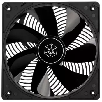 Kühlgebläse SILVERSTONE SST-AP140I 140 mm, schwarz, Geräuschpegel 30,1 dB
