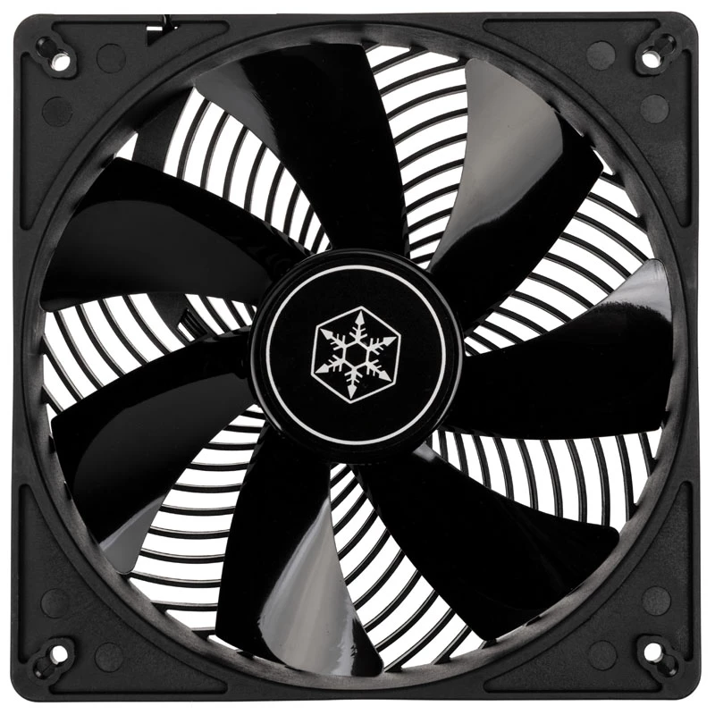 Kühlgebläse SILVERSTONE SST-AP140I 140 mm, schwarz, Geräuschpegel 30,1 dB