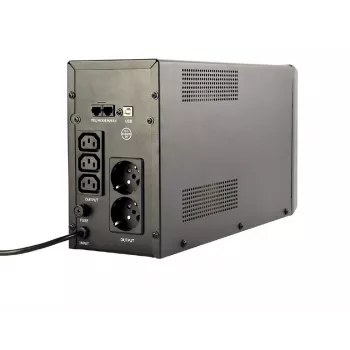 Gembird EG-UPS-035 USV (Unterbrechungsfreie Stromversorgung) Line-Interactive 2 kVA 1200 W 5 AC-Ausgänge
