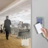Fingerprint- und RFID-Codeschloss QOLTEC 52447 mit IP68-Schutz