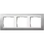 GIRA 0213326 Wall Plate/Switch Cover Aluminium - Weiß (0213326)