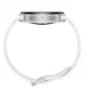 Samsung Galaxy Watch 8 3,3 cm (1,3 Zoll) AMOLED 40 mm Digital 438 x 438 Pixel Touchscreen Silber Wi-Fi GPS (Satellit)