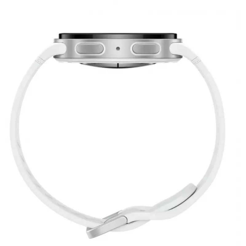 Samsung Galaxy Watch 8 3,3 cm (1,3 Zoll) AMOLED 40 mm Digital 438 x 438 Pixel Touchscreen Silber Wi-Fi GPS (Satellit)