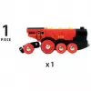 BRIO 33592 batteriebetriebener Zug schwarz/rot