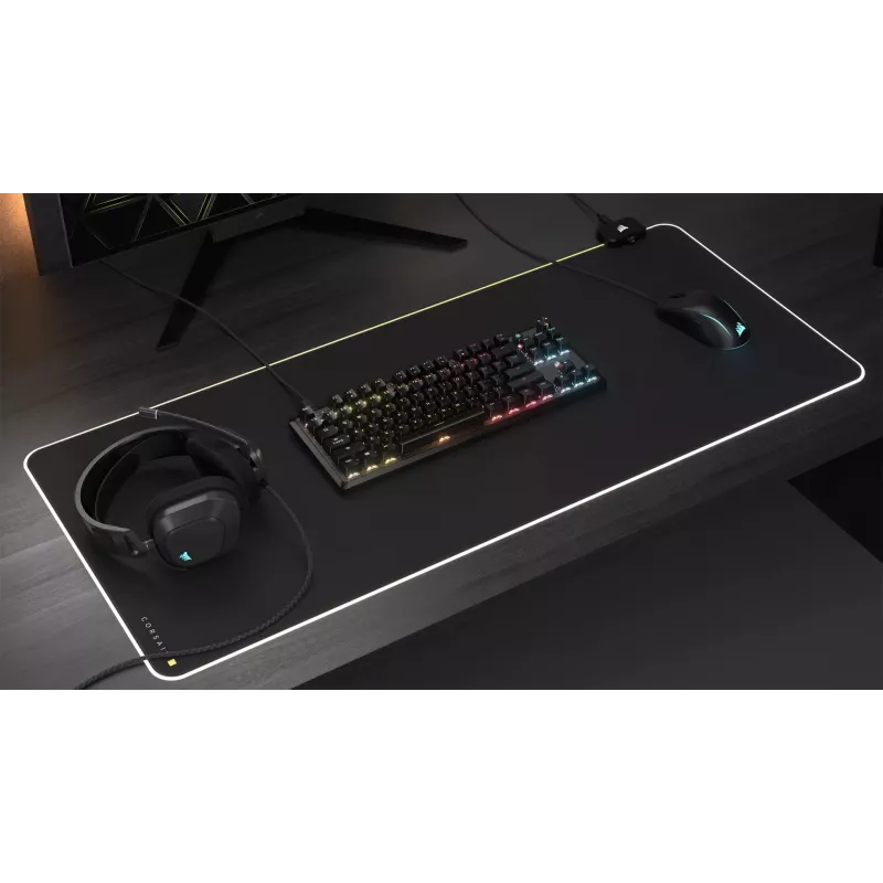 CORSAIR K70 Core TKL USB RGB LED mechanische Gaming-Tastatur, schwarz