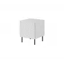 Nachttisch-Set Cama Meble HOLE — 2 Stück, 44×40,5×53,5 cm, weiß matt, MDF/Spanplatte, 16 mm Rahmen