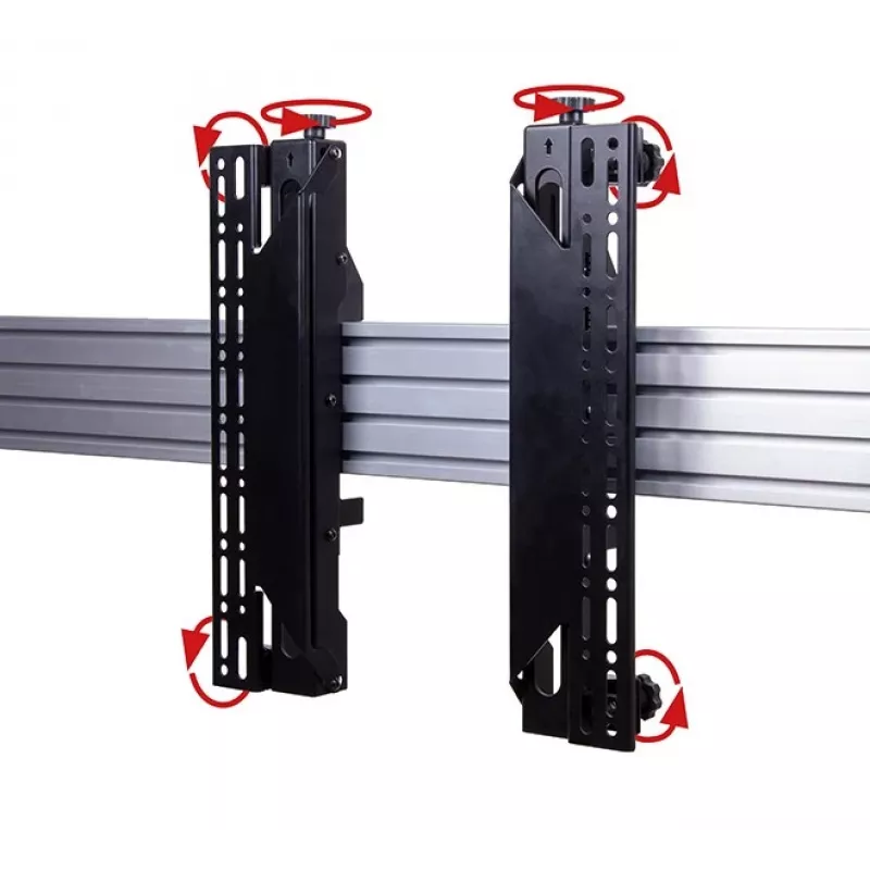 Universal-Schnittstellenarme mit Mikrojustierung B-Tech BT8390-VESA400MAF/B