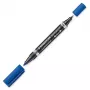 Permanentmarker Staedtler Lumocolor Duo Fein-/Rundspitze Blau