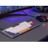 Mechanische Tastatur Tracer FINA 84 Grau (Outemu Red Switch) TRAKLA47279