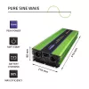 Qoltec Monolith power adapter/inverter Auto 5000 W Grün