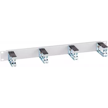 19-Zoll-Kabelmanagement 1HE 4 Ösen Metall, lg (21-3145-41)