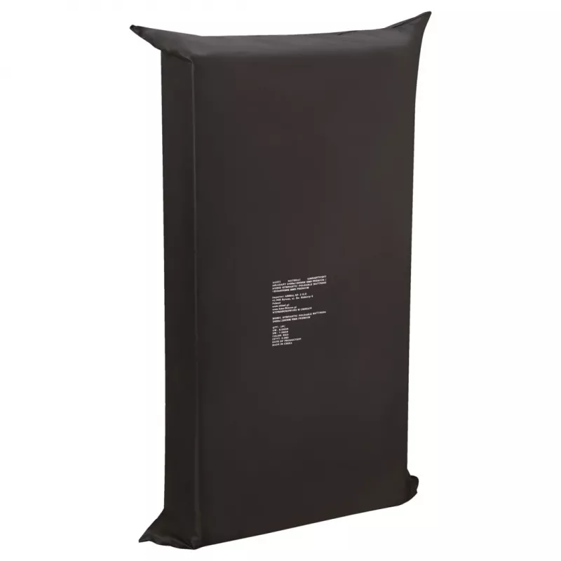 Faltbare Gymnastikmatte schwarz HMS Premium MGS01