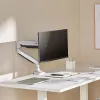 Monitorhalterung MACLEAN MC-969 Doppelarm-Gasfeder für 17–45 Zoll Bildschirme, max. Belastung 16 kg