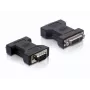 Delock - VGA-Adapter - DVI-I (W) auf HD-15 (VGA) (M) - Rändelschrauben (65017)