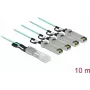 Aktives optisches Kabel QSFP+ auf 4 x SFP+ 10 m DeLOCK 84073