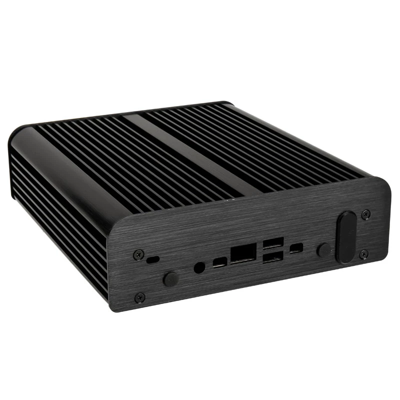 Computergehäuse Akasa Newton S UCFF Gehäuse, Intel NUC, schwarz
