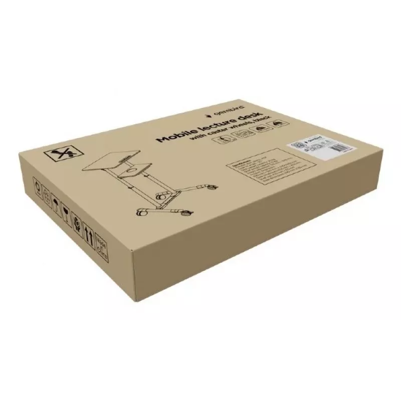 Stehpult Gembird TVS-DESK-01-BK Schwarz 20 kg 1110-1345 mm