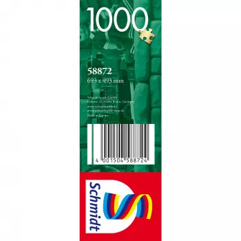 Schmidt Spiele 58872 Puzzle – 1000 Teile, Weihnachtsszene, ab 12 Jahren
