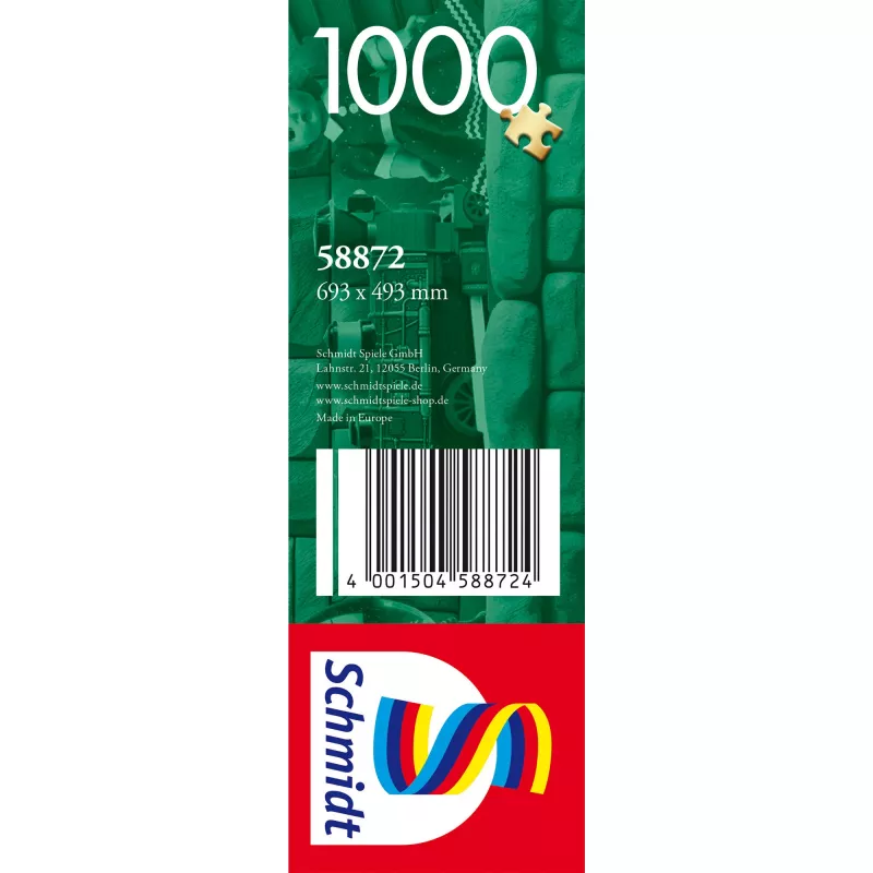 Schmidt Spiele 58872 Puzzle – 1000 Teile, Weihnachtsszene, ab 12 Jahren