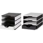 Styro 268-0103.0905S Schreibtischablage Polystyrol Schwarz - Weiß (268-0103.0905S)