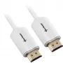 HDMI-Kabel Stecker > Stecker (Weiß, 1 Meter, HDMI 4K)