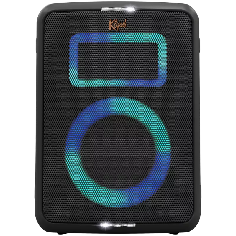 Party-Lautsprecher KLIPSCH Vegas — kabelgebunden & kabellos, Tieftöner 13,3 cm, 49–20000 Hz, 95 dB, batteriebetrieben, schwarz
