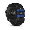 Smartwatch GARMIN Instinct 3.05 cm (1.2 Zoll) AMOLED 45 mm 390x390 px Touchscreen Schwarz Weiß GPS 4 GB 53 g Silikonarmband