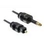 Toslink-Audiokabel DeLOCK 82876 2m Mini-TOSLINK Schwarz