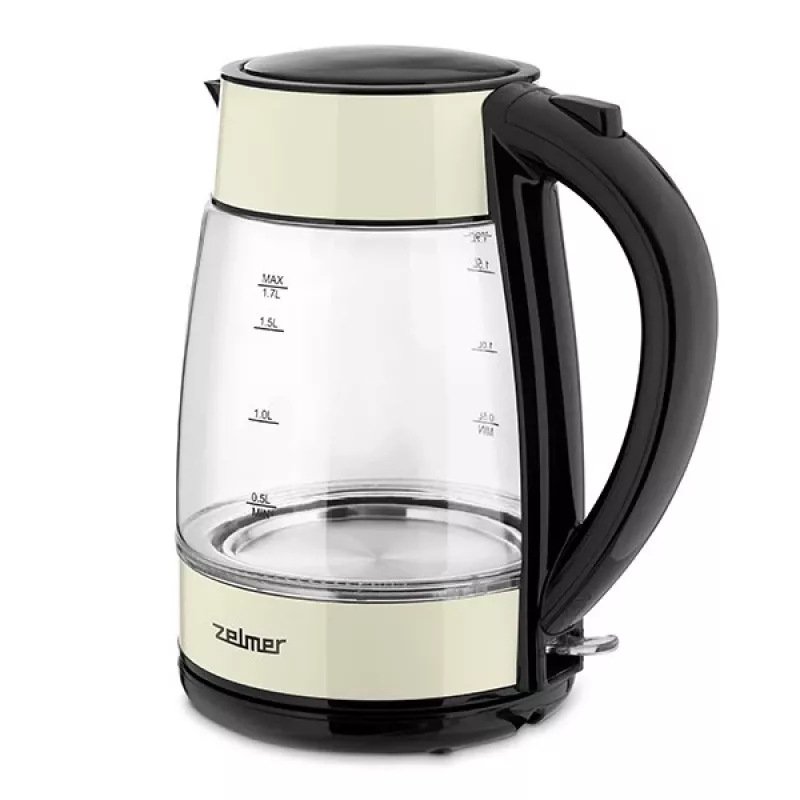 Zelmer ZCK8011I Wasserkocher 1,7 L 2200 W Schwarz, Gelb