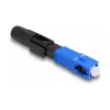 DeLOCK LWL-Schnellverbinder SC-Simplex-Stecker UPC zur Feldmontage