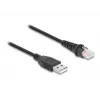 DeLOCK RJ50 auf USB 2.0 Typ-A Barcode-Scanner-Kabel 2 m