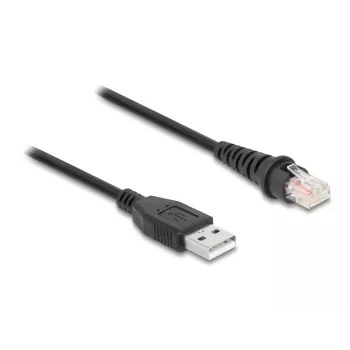 DeLOCK RJ50 auf USB 2.0 Typ-A Barcode-Scanner-Kabel 2 m